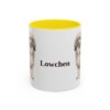 11oz Lowchen Mug, Yellow, front view