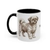 11oz Mal-Shi Mug, Black, left side view