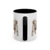 11oz Mal-Shi Latin Mug, Black, back view