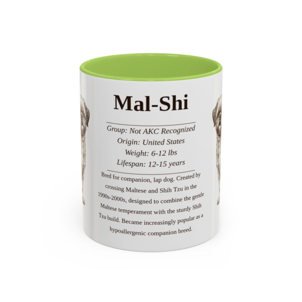 11oz-mal-shi-mug-writeup-light-green 11oz Mal-Shi Mug, Light Green, front view