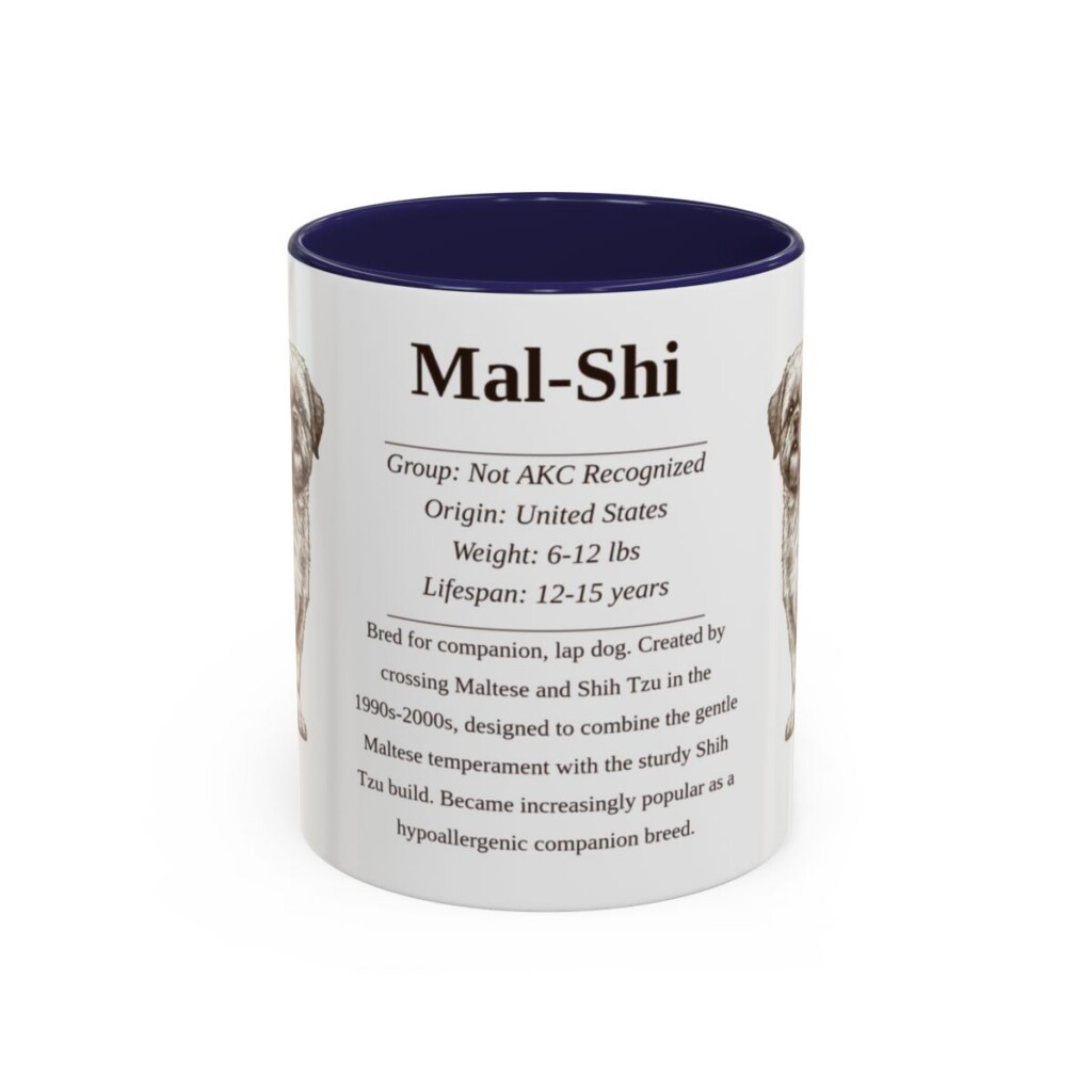 11oz-mal-shi-mug-writeup-navy 11oz Mal-Shi Mug, Navy, front view