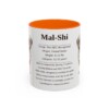 11oz-mal-shi-mug-writeup-orange 11oz Mal-Shi Mug, Orange, front view
