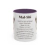 11oz-mal-shi-mug-writeup-purple 11oz Mal-Shi Mug, Purple, front view