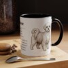 11oz Maltese Mug, Black, lifestyle photo