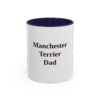 11oz-manchester-terrier-mug-dad-navy 11oz Manchester Terrier Dog Dad Mug, Navy, front view