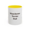 11oz-manchester-terrier-mug-dad-yellow 11oz Manchester Terrier Dog Dad Mug, Yellow, front view
