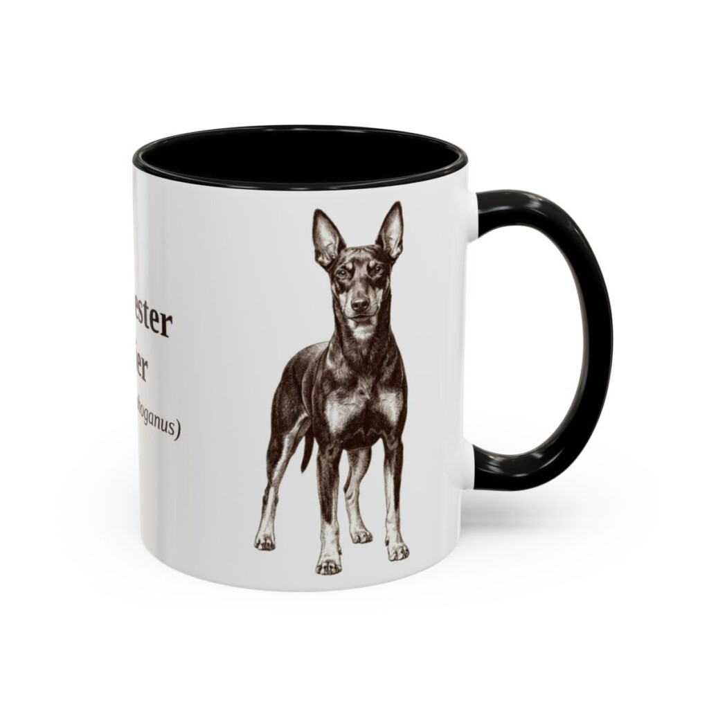 11oz-manchester-terrier-mug-latin-black-right 11oz Manchester Terrier Latin Mug, Black, right side view