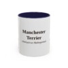 11oz-manchester-terrier-mug-latin-navy 11oz Manchester Terrier Latin Mug, Navy, front view