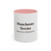 11oz-manchester-terrier-mug-latin-pink 11oz Manchester Terrier Latin Mug, Pink, front view