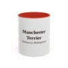 11oz-manchester-terrier-mug-latin-red 11oz Manchester Terrier Latin Mug, Red, front view