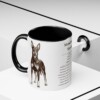 11oz Manchester Terrier Mug, Black, lifestyle photo