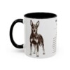 11oz Manchester Terrier Mug, Black, left side view
