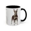 11oz Manchester Terrier Mug, Black, right side view