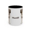 11oz Mastiff Mug, Black, front view