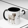 11oz Mastiff Latin Mug, Black, lifestyle photo