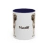 11oz Mastiff Mug, Navy, front view