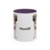 11oz Mastiff Mug, Purple, front view