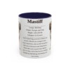11oz Mastiff Mug, Navy, front view