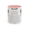 11oz Mastiff Mug, Pink, front view