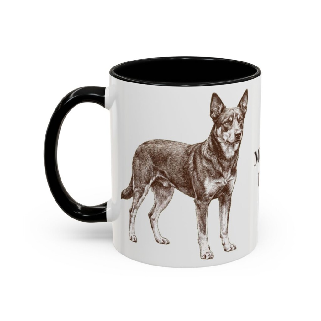 11oz-mcnab-mug-dad-black-left 11oz McNab Dog Dad Mug, Black, left side view
