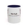 11oz McNab Latin Mug, Navy, front view