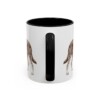 11oz McNab Dog Mom Mug, Black, back view
