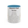 11oz-miniature-bull-terrier-mug-writeup-light-blue 11oz Miniature Bull Terrier Mug, Light Blue, front view