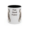 11oz Funny Miniature Poodle Mug, Black, front view
