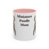 11oz miniature poodle mug, Pink