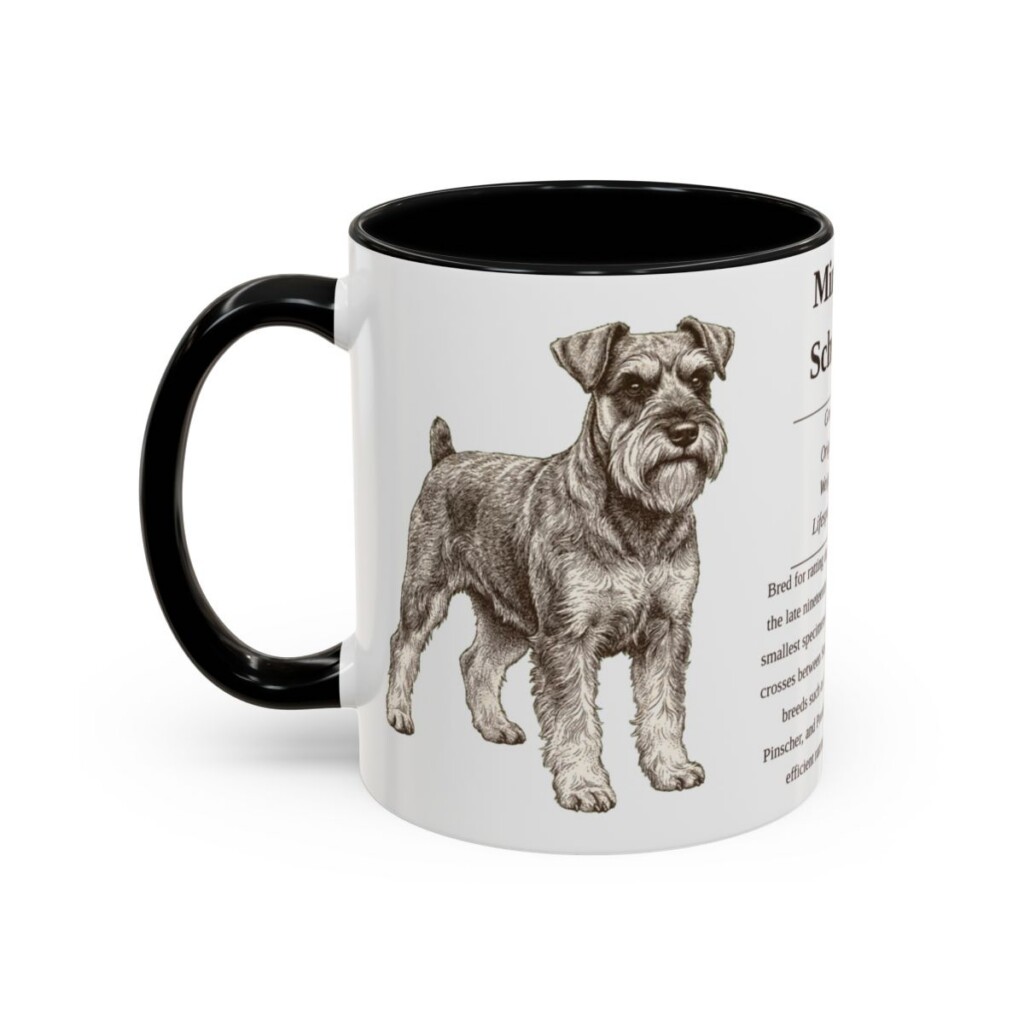 11oz-miniature-schnauzer-mug-writeup-black-left 11oz Miniature Schnauzer Mug, Black, left side view