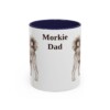 11oz-morkie-mug-dad-navy 11oz Morkie Dog Dad Mug, Navy, front view
