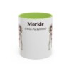 11oz-morkie-mug-latin-light-green 11oz Morkie Latin Mug, Light Green, front view
