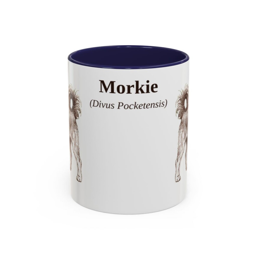 11oz-morkie-mug-latin-navy 11oz Morkie Latin Mug, Navy, front view