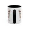 11oz Morkie Mug, Black, back view
