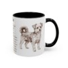 11oz Morkie Mug, Black, right side view