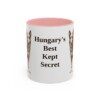 11oz Funny Mudi Mug, Pink, front view