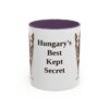 11oz Funny Mudi Mug, Purple, front view