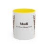 11oz-mudi-mug-latin-yellow 11oz Mudi Latin Mug, Yellow, front view
