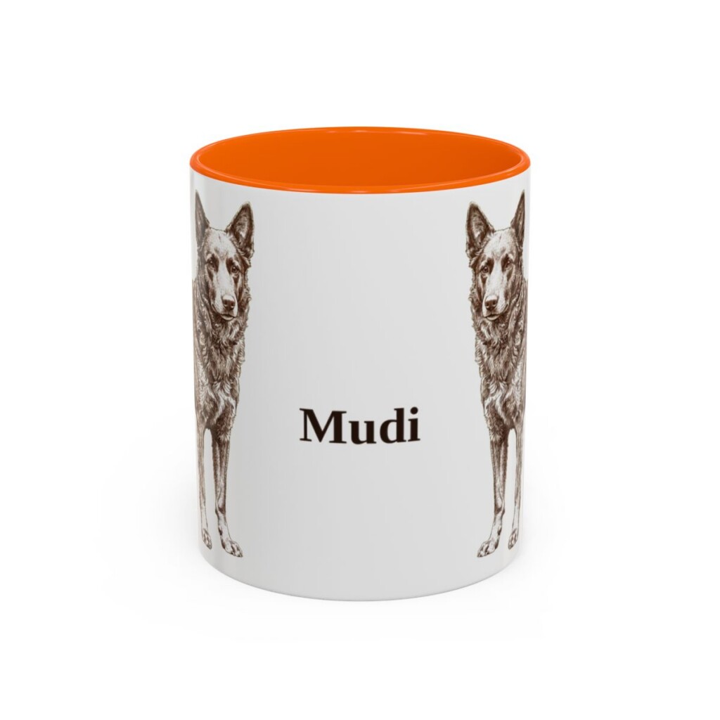11oz-mudi-mug-orange 11oz Mudi Mug, Orange, front view