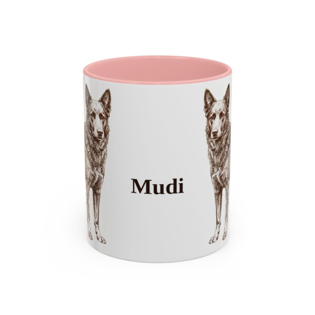 11oz-mudi-mug-pink 11oz Mudi Mug, Pink, front view