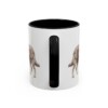 11oz Mudi Mug, Black, back view