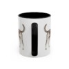 11oz Funny Mutt Mug, Black, back view