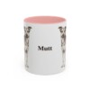 11oz Mutt Mug, Pink, front view