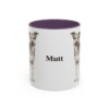 11oz Mutt Mug, Purple, front view