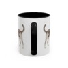 11oz Mutt Mug, Black, back view