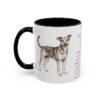 11oz Mutt Mug, Black, left side view