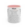 11oz Mutt Mug, Pink, front view