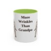 11oz Funny Neapolitan Mastiff Mug, Light Green, front view