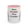 11oz Funny Neapolitan Mastiff Mug, Pink, front view