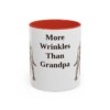 11oz Funny Neapolitan Mastiff Mug, Red, front view
